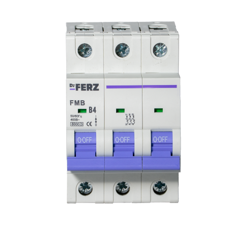 FMB-B 6kA 3P 04 х-ка B Автоматический выключатель